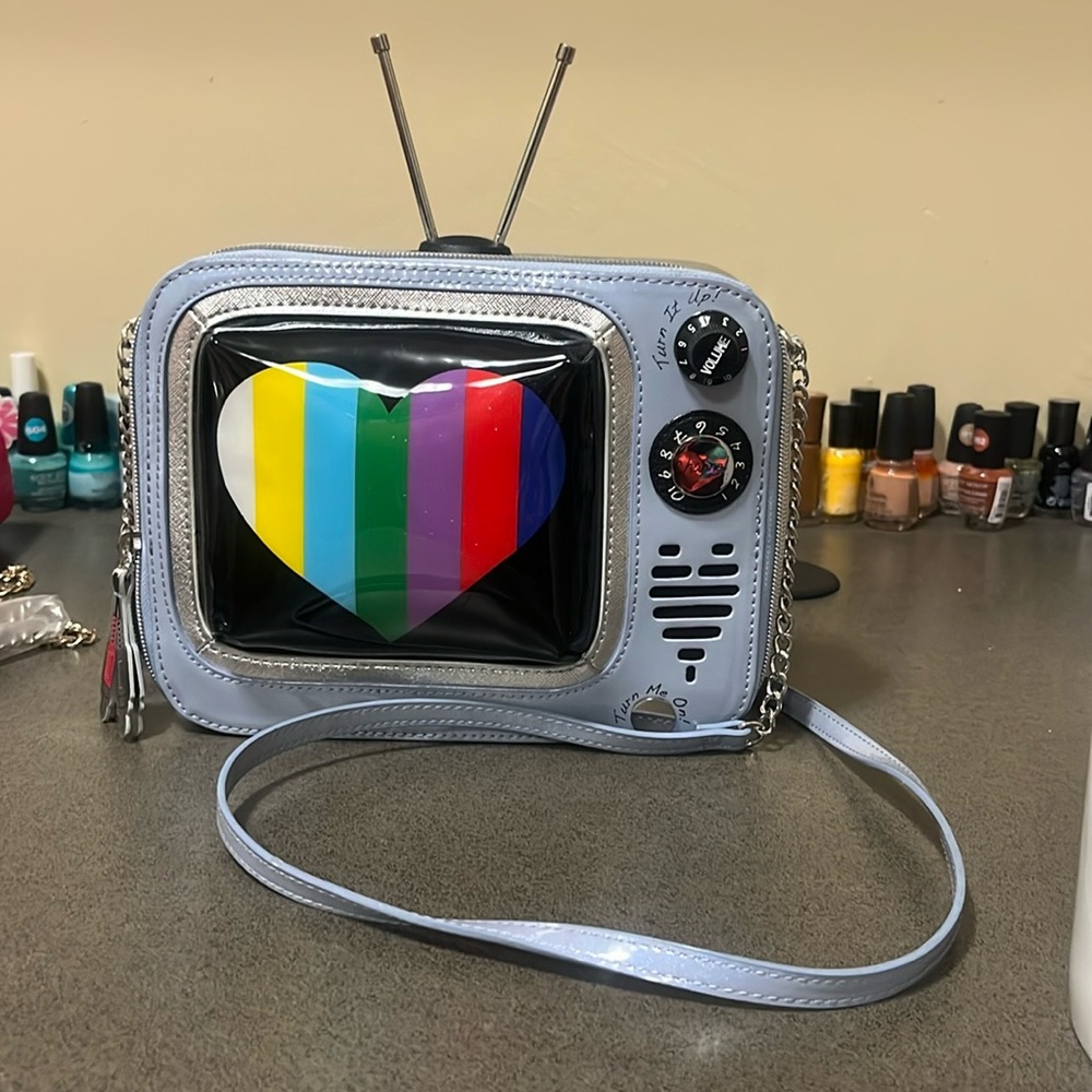 Betsey Johnson Television TV Bag